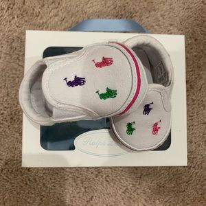 Ralph Lauren baby Canvas Shoe!